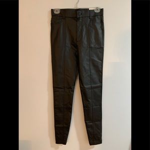 Zara skinny/legging like leather like pants